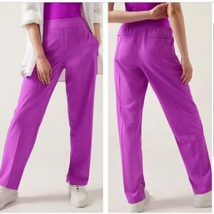 Athleta Brookyln Heights Vienna Slim Pant Jazzy Purple 14